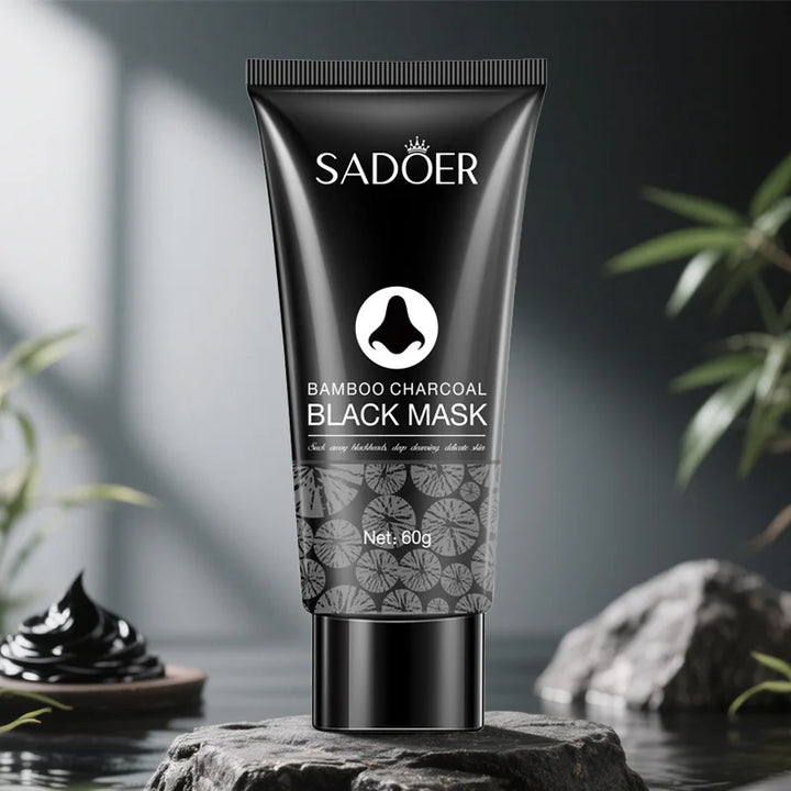 Blackhead Remover Mask Bamboo Charcoal Shrink Pores Acne Black Head Removal Cream Nose Cleansing Black Peel Off Masks Skin Care