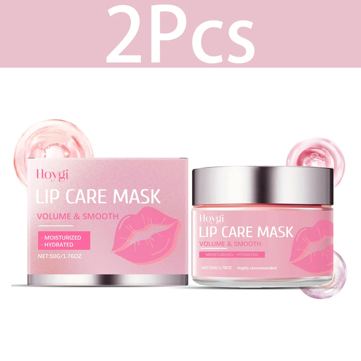 HOYGI Sleep Lip Mask Deep Hydration Lasting Moisturizing Exfoliation Night Lips Care Maintenance Fades Lip Lines Anti Cracked