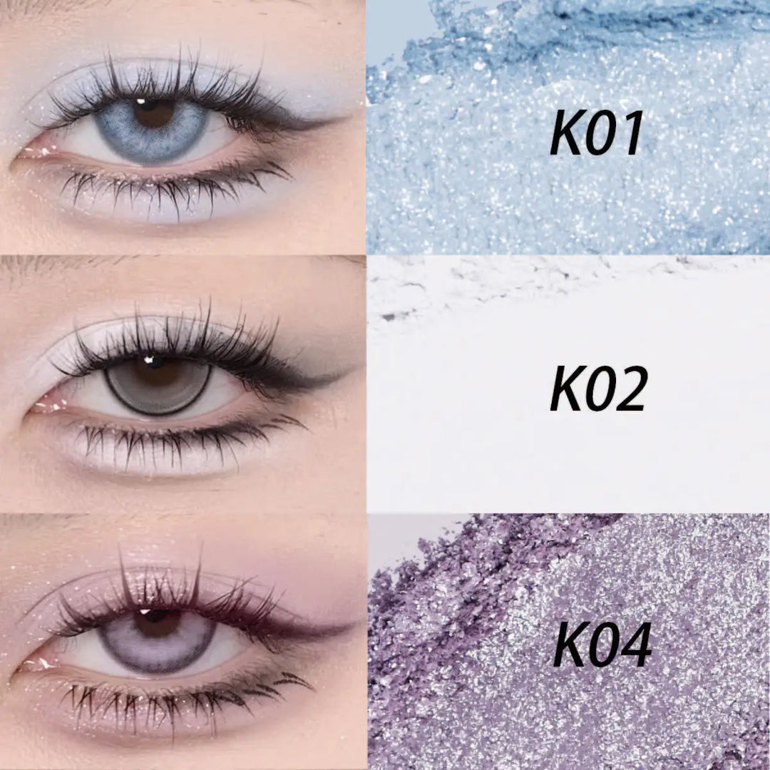 Uhue Single Eyeshadow K Series,Fine Powder,Smooth & Skin-Fit,Subtle Shimmer,Eye Brightening,Matte Finish,Daily Makeup,Glamour