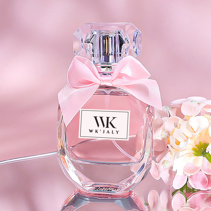 WK JALY Pink Chance Eau De Parfum, Women's Perfume - Floral & Woody, With Notes of Vanilla, Jasmine, & Rose, Idea Gift For Women