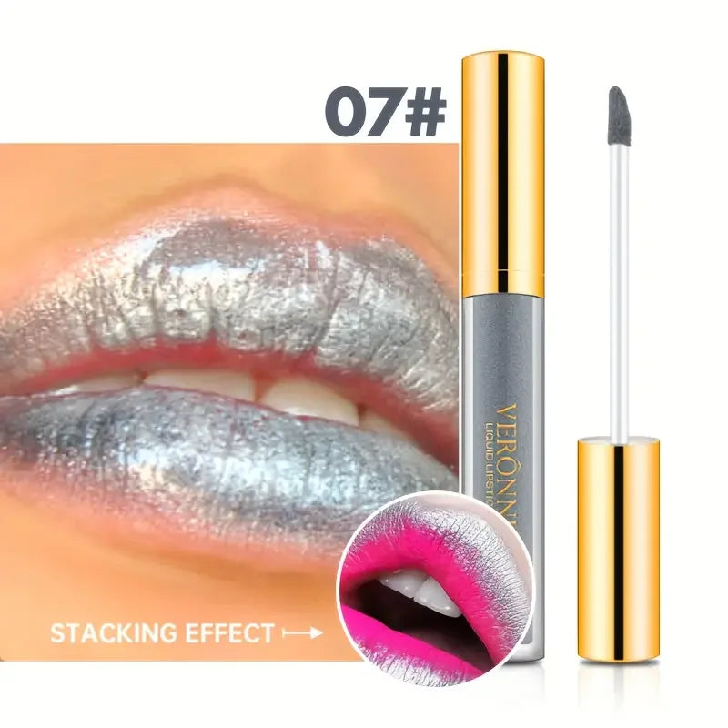 10 Colour Diamond Shimmer Lip Gloss Set,Glitter Shimmer Makeup Long Lasting lipsticks Makeup, Smudge Proof Lip Glaze Valentine's