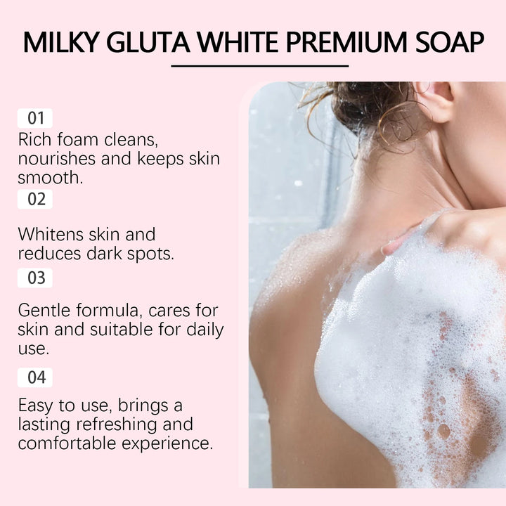 Milk body moisturizing soap gentle care cleansing body Skin moisturizing Moisturizing Refreshing Care Bath Soap