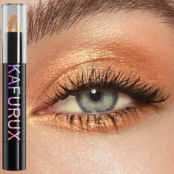 25 Colors Glitter Eyeshadow Eyeliner Pencil Waterproof Pearlescent Matte Nude Eye Shadow Korean Makeup Gift Highlighter Pen Tool