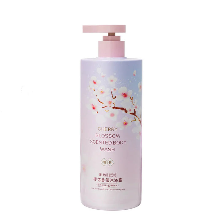 White Rose Red Rose Cherry Blossom Fragrance Body Wash 800ml Cleansing Oil Control Moisturizing Shower Gel