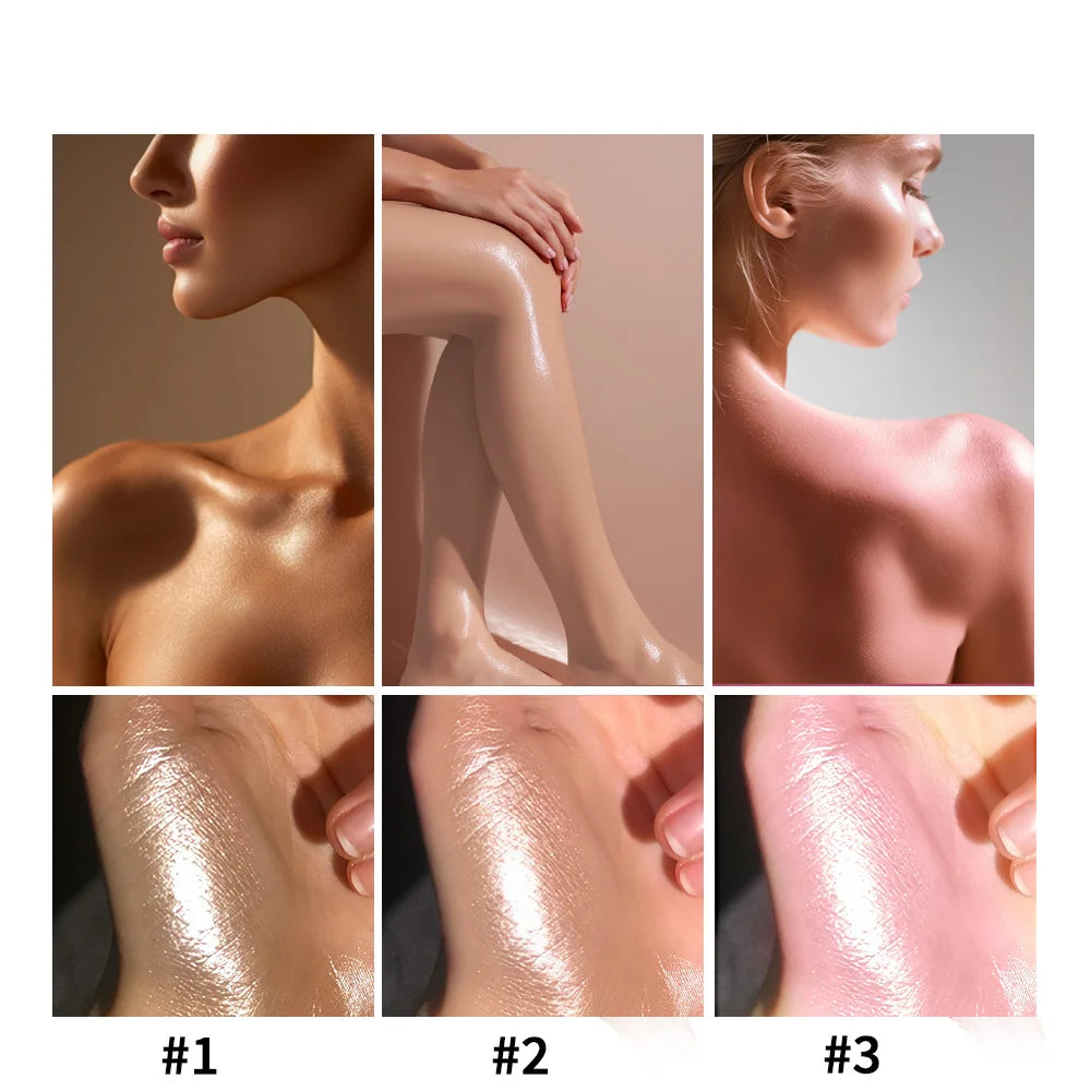 Body Care Glow Oil Glowmotions Glow Body Oil 100ml Hydrating Softening Brazilian Shimmer Bronze Non-Greasy Non-Sticky for Body C