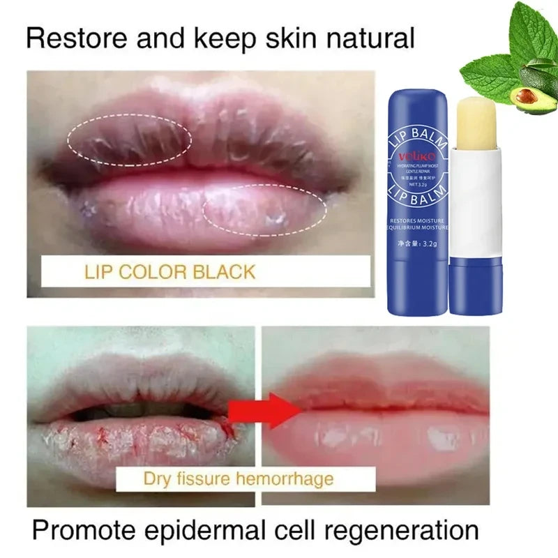 Remove Dark Lighten Lip Balm Exfoliating Dead Skin Anti-Crack Fade Lip Line Moisturizing Brighten Repair Lip Care Products