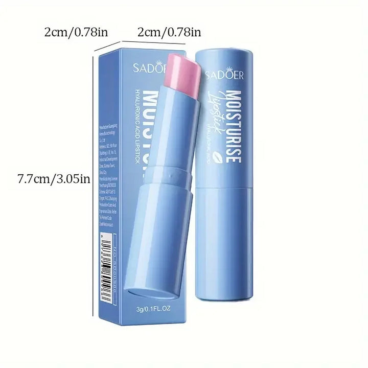 Hyaluronic Acid Lipstick Can Moisturize and Lock Water, Moisturize Dry Lips, Suitable for All Skin Types, and Daily Lip Care