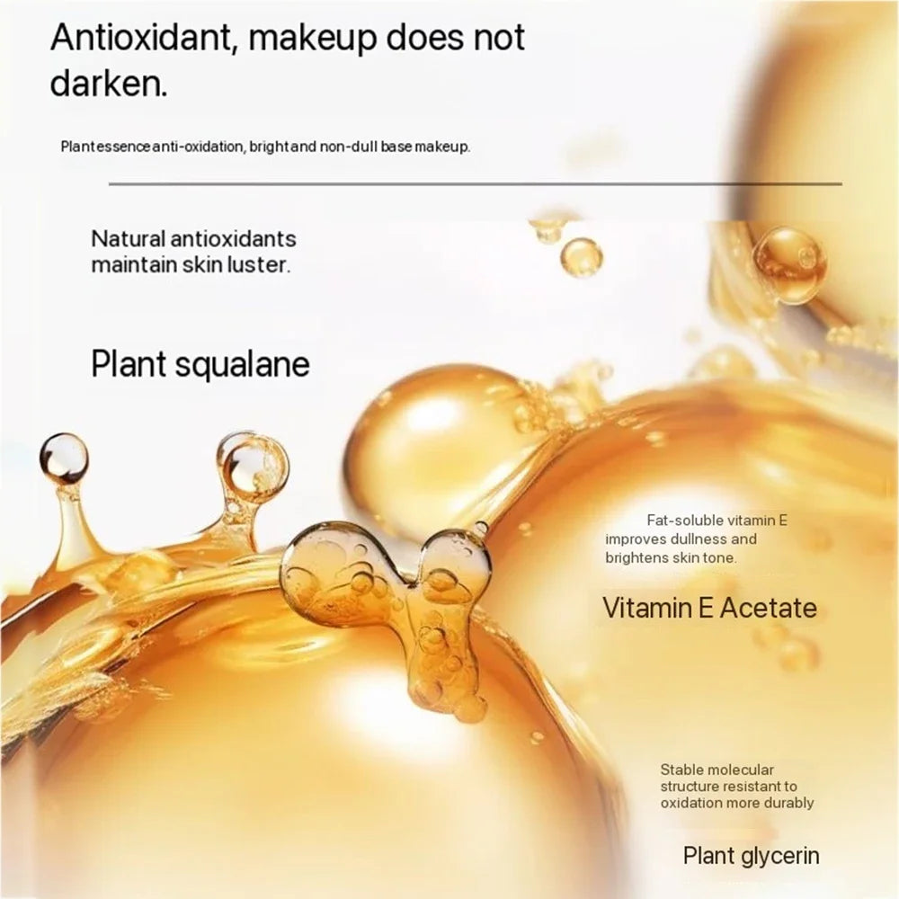 45ML Pure White Liquid Foundation - Long-Lasting Concealer Mixable Adjuster for Lighten & Brighten Cos Stage Makeup