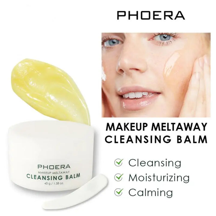 1/2/3 PCS Sweet Orange Oil Makeup Remover Cleansing Balm Gentle Moisturizing Deep Makeup Remover Refreshing Non-Tightening