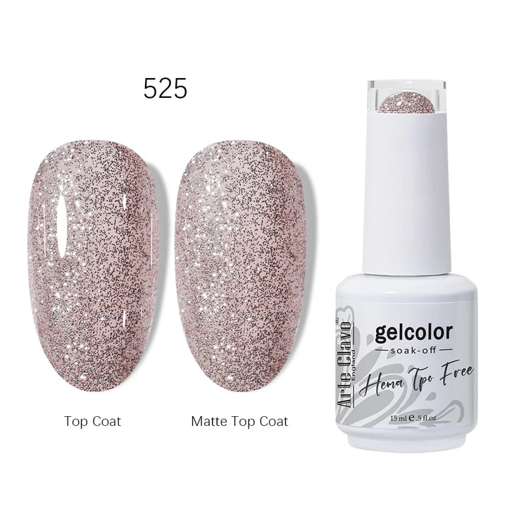 Arte Clavo 15ml HEMA TPO FREE Gel Nail Polish Pink Hybrid Nail Manicure Semi-permanent Enamels Varnish For UV LED Nails Supplies