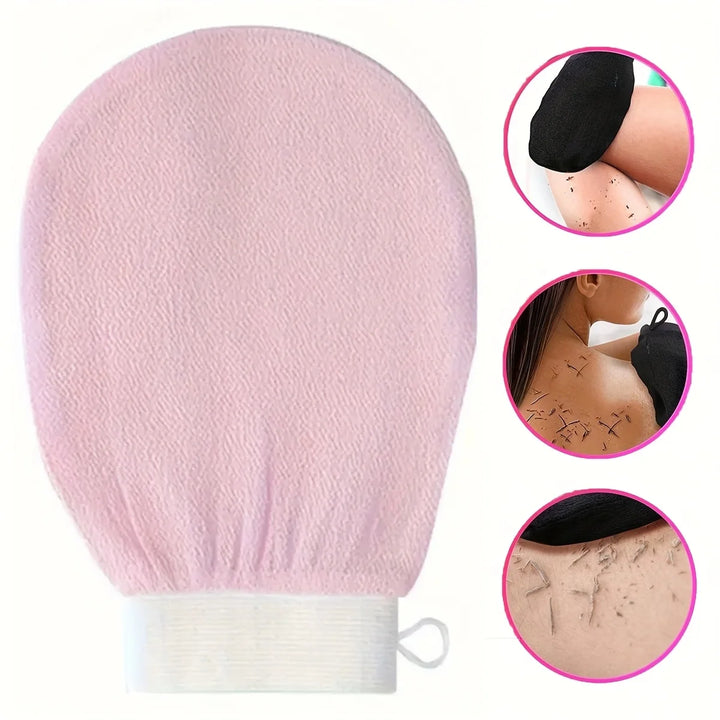 1Pc Deep Exfoliating Glove – Bath Body Scrub, Removes Dry Dead Skin, Gentle & Effective, Korean-Style, Leaves Skin Smooth
