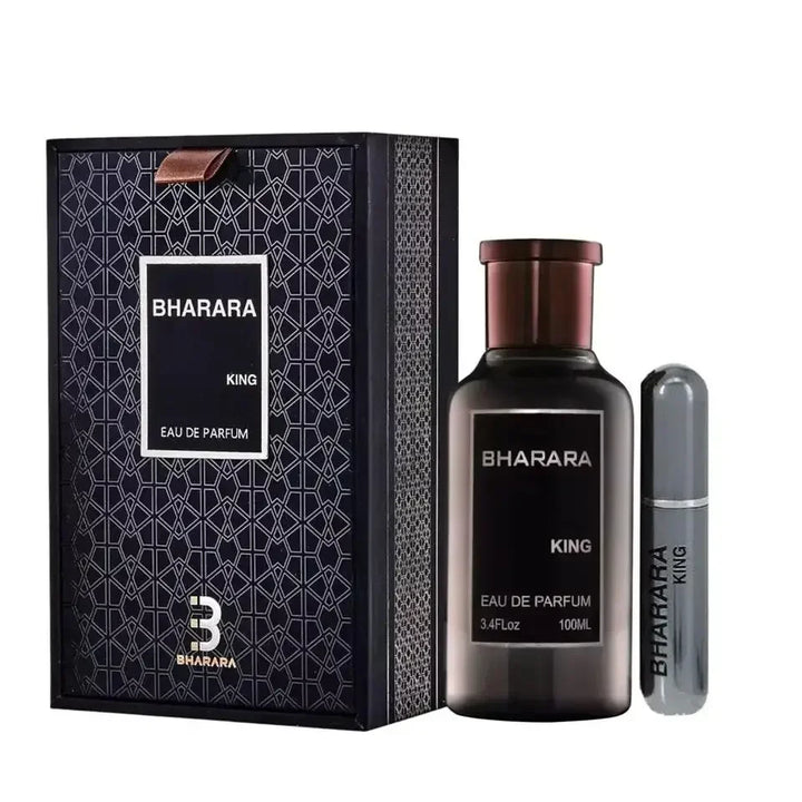 Bharara King Eau De 100ML Parfum For Men 3.4 Oz Eau De Parfum Spray New In Packaging Sealed High-end Gift Box Perfume