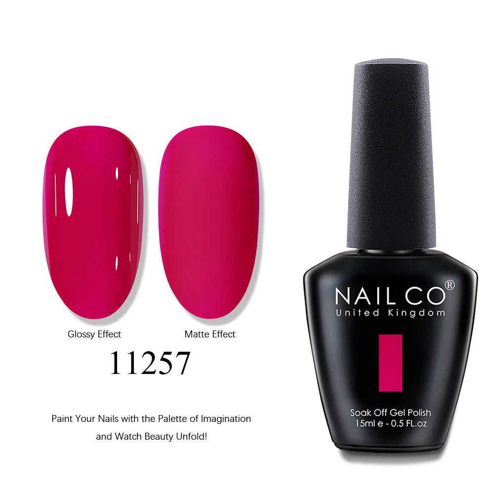 NAILCO Top Coat Base Coat Magic Remover Lacquer UV Color Gel Nail Polish Esmalte Soak Off Semi Permanente Vernis Nails Art Tips