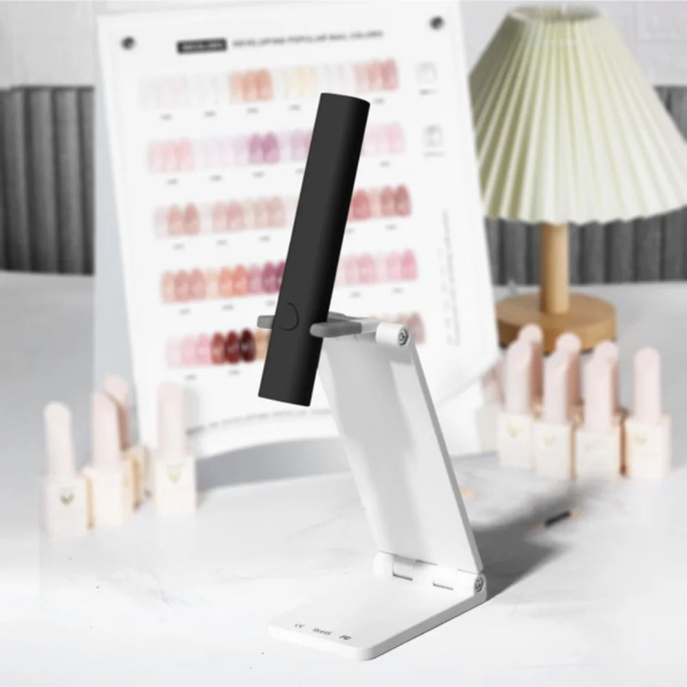 Rechargeable UV LED Nail Lamp for Gel Nails Nail Lamp Handheld with Stand Portable Mini Nail Dryer Gel Nails Light for Fast Dryi