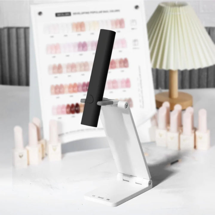 Rechargeable UV LED Nail Lamp for Gel Nails Nail Lamp Handheld with Stand Portable Mini Nail Dryer Gel Nails Light for Fast Dryi