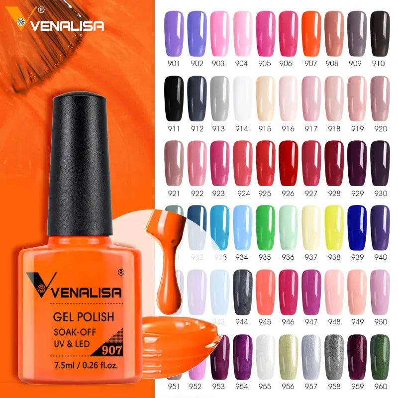 Venalisa VIP4 Nail Gel Polish 7.5ml TPO FREE Soak Off UV LED Gel Varnish Full Coverage Super Texture Gorgeous Nail Manicure