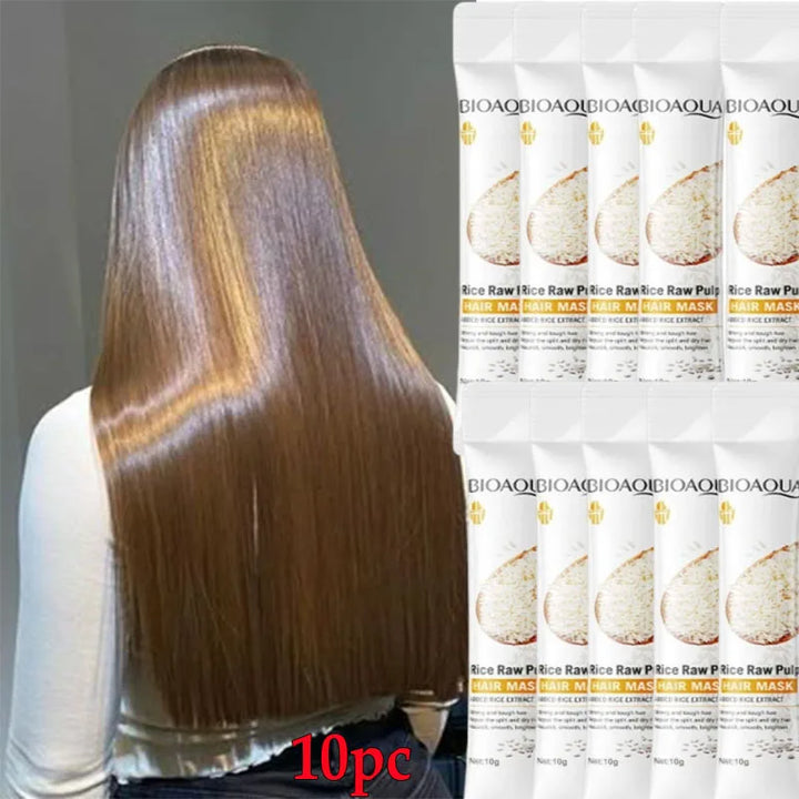500G Magical Keratin Hair Mask 5 Seconds Repair Damaged Frizzy Hair Soft Smooth Shiny Nutrition Deep Moisturize Nourishing Hair