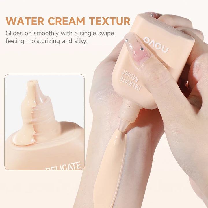 Smooth Liquid Foundation, Moisturizing BB Cream, Long-Lasting Oil-Control CC Cream, Waterproof And Sweat-Proof,Even skin tone