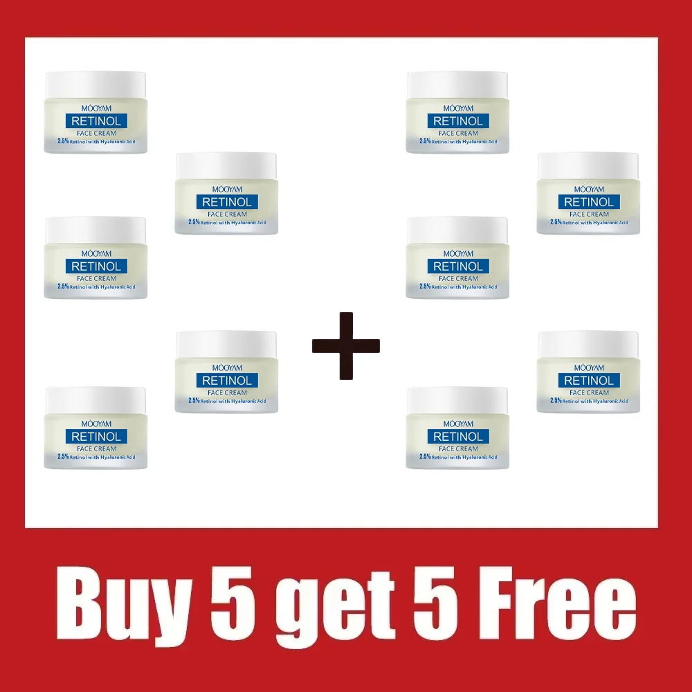 Hyaluronic acid vitamin A retinol cream, anti-wrinkle anti-aging firming serum cream