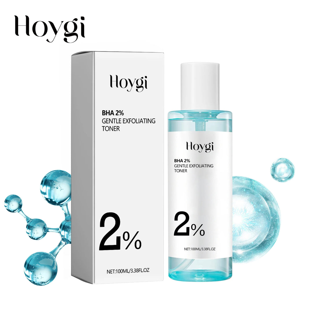 BHA 2% Face Serum Oil Control Brightening Moisturizing Pore Shrinking Exfoliating Fade Acne Mark Nourishing Soothing Toner