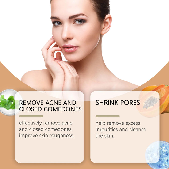 Salicylic Acid Toner for Acne Removing Shrink Pores Control Oil Remove Pimple Exfoliating Brighten Moisturizing Skincare Product