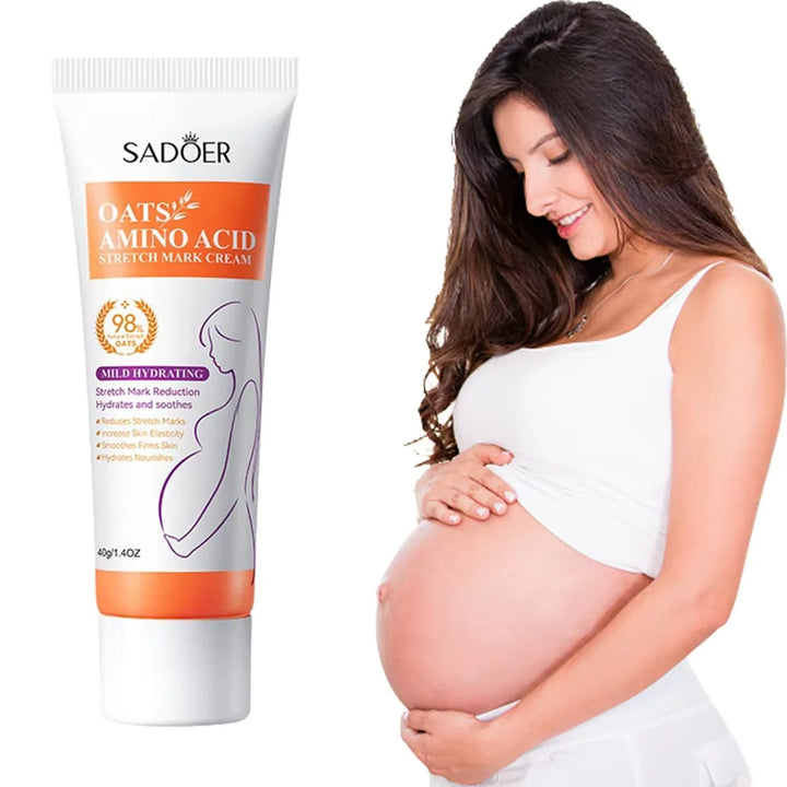 Pregnant Women Stretch Mark Removal Cream Postpartum Obesity Anti-Aging Firming Body Skin Care Winkle Repair Maternity Fitness