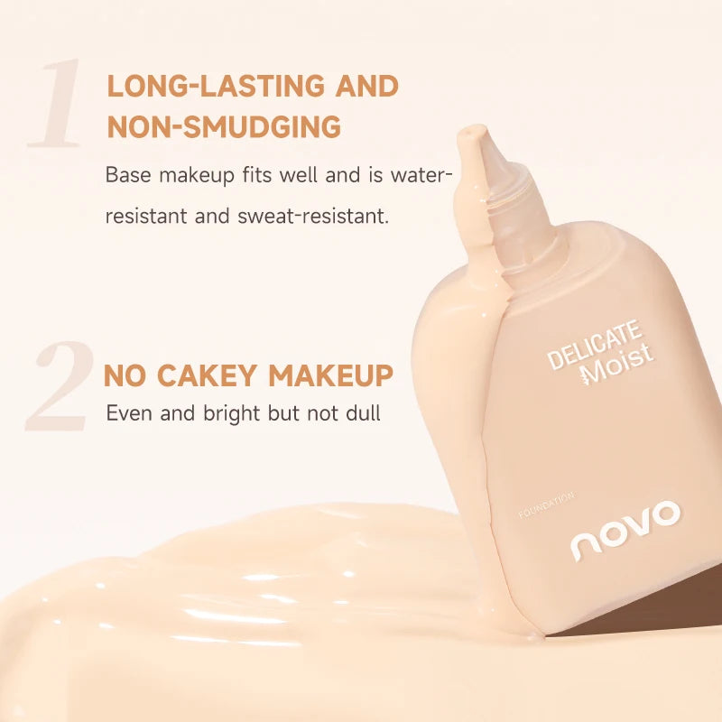 Smooth Liquid Foundation, Moisturizing BB Cream, Long-Lasting Oil-Control CC Cream, Waterproof And Sweat-Proof,Even skin tone