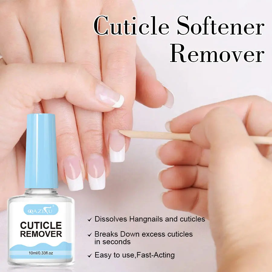 QAZIXU 10ml Nail Care Cuticle Remover Nail Polish for Dead Skin Gel Manicure Treatment Tool For Nail Art DIY Cleaner Tool