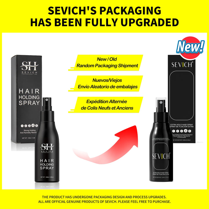 Sevich 100ml Fashion Hair Styling Spray Daily Use Unisex Strong Fixing Hair Building Fiber Quick Disposable Hair Hold Spray
