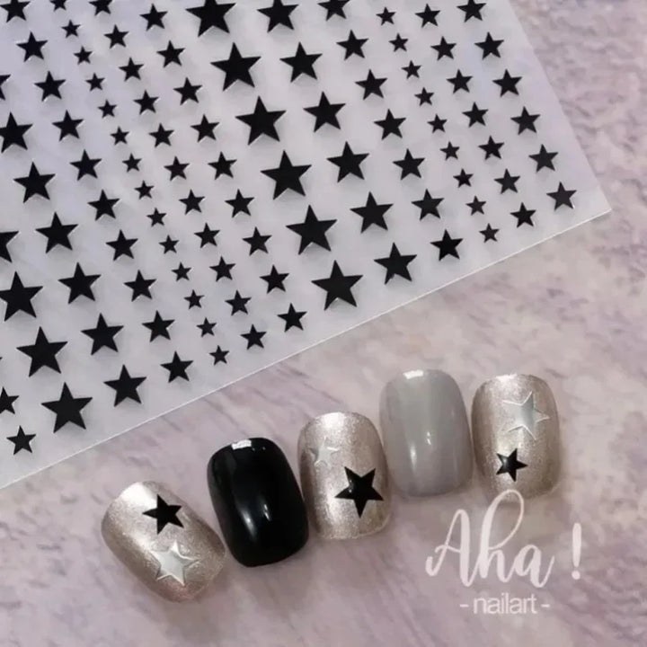 3D Small Bow Ribbon Bowknot Y2K Nail Sticker MIni Kawaii Japanese Adhesive Decals Nail Art Manicure Decorations DIY