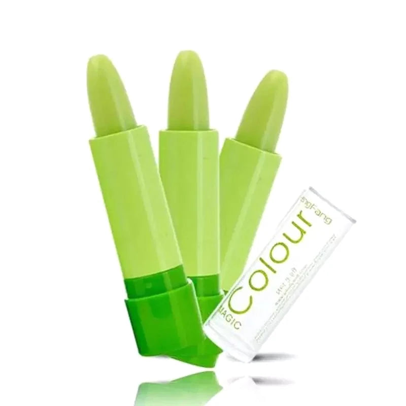 Warm Change Lip Balm Moisturizing Lipstick easy to color and not stick to the cup