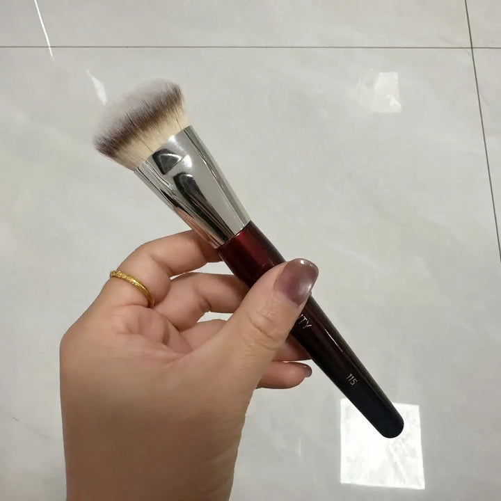 1pc 101 Contoured Foundation Makeup brushes Angled Liquid Base Concealer Make up brushes Red wood handle cosmetic tools 506