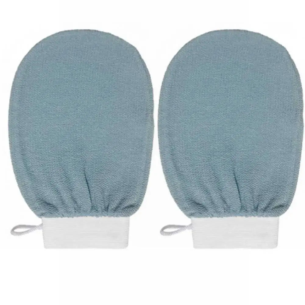 1/2 Pcs Scrub Exfoliating Gloves Back Scrub Dead Skin Facial Massage Gloves Body Cleaning Scrub Mitt Rub Dead Skin Gloves