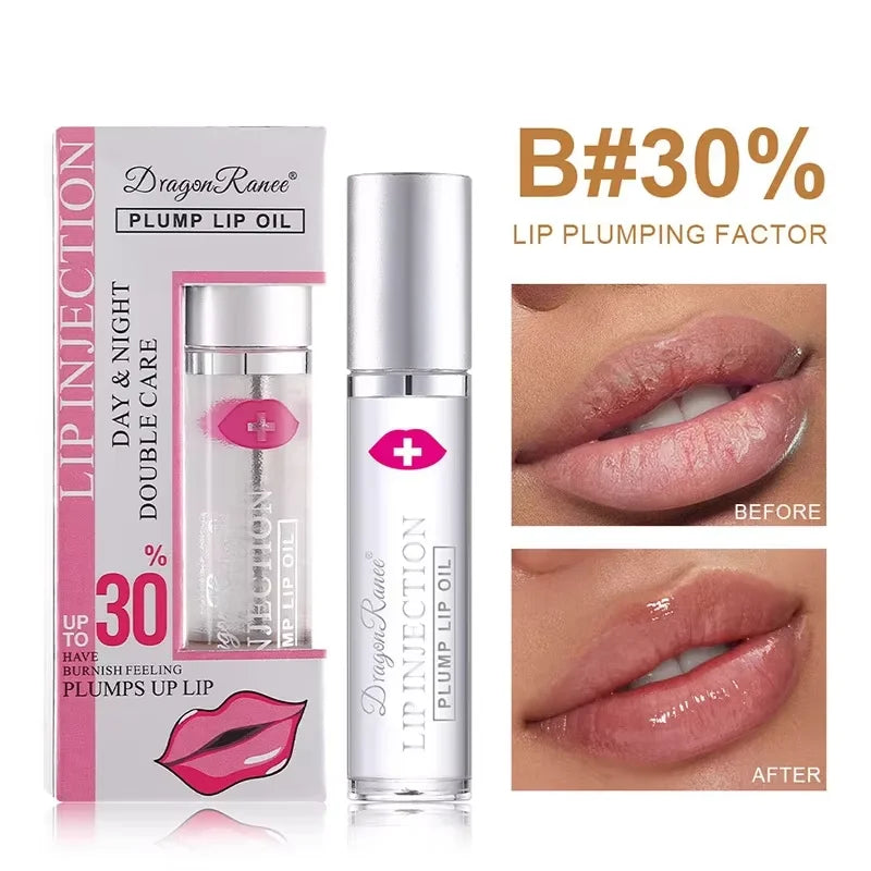 Instant Volumising Lip Plumper Oil Enhancer Lip Gloss Plumping Serum Moisturizing Anti-Wrinkle Lipstick Sexy Lip Care Makeup