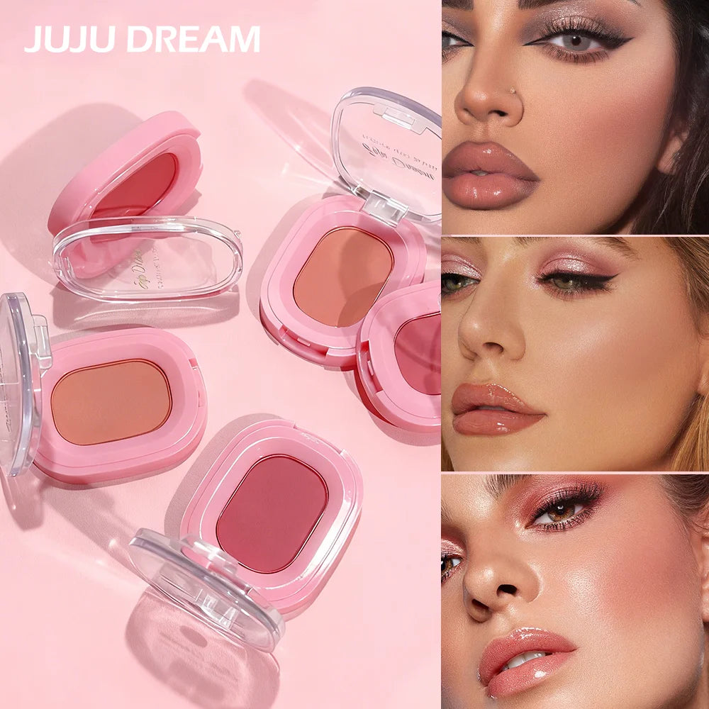 2 in 1 Lip & Cheek Cream Blush, Soft Cream Texture Blends Easily, Natural Glow Makeup for Lips and Cheeks, Eye & CheekPalette