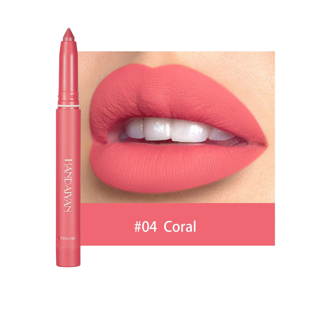 Waterproof Cherry Red Matte Lipstick Sexy Lipliner Pencil Plumping Stain Natural Nude Pink Lip Liner Outline Lips Contour Makeup