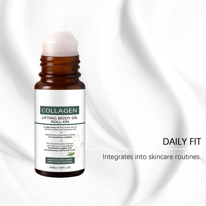 Roll-On Lifting Body Oil Rollerball Massage Nourish Moisturizing Improve Dry Rough Tighten Skin Care Hydrating Firming Body Oil