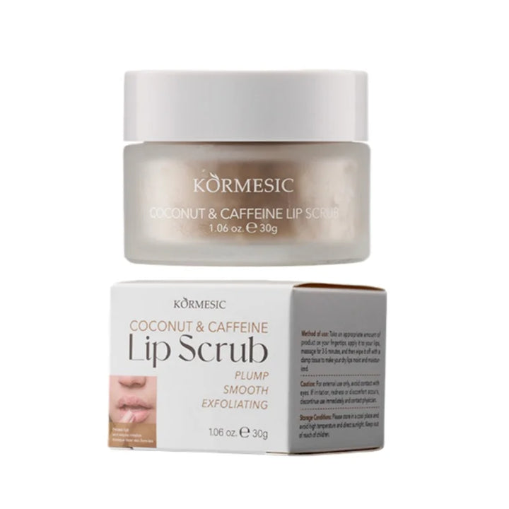 Moisturizing Anti-Cracking Lip Scrub, Brightens, Whitens, and Softens Lips, Gently Removes Dead Skin and Chapped Skin