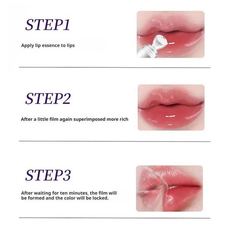 2 Colors Instant Lip Plumping Essential Oil Nourishing Antiwrinkle Moisturising Lip Care Ultimate Plumping Lip Gloss Serum