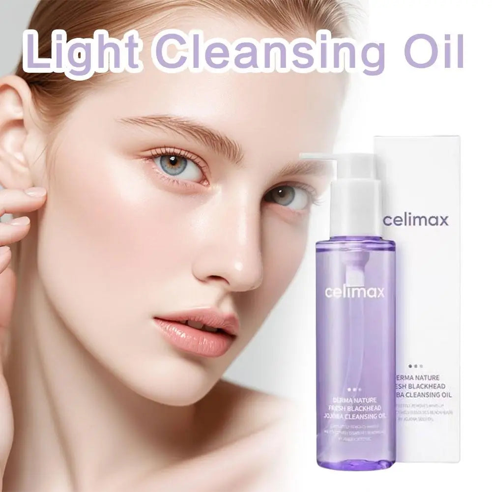 150ml Celimax Light Cleansing Makeup Remover Oil Does Not Clog Pores instantly emulsifies Balance Cleansing Care
