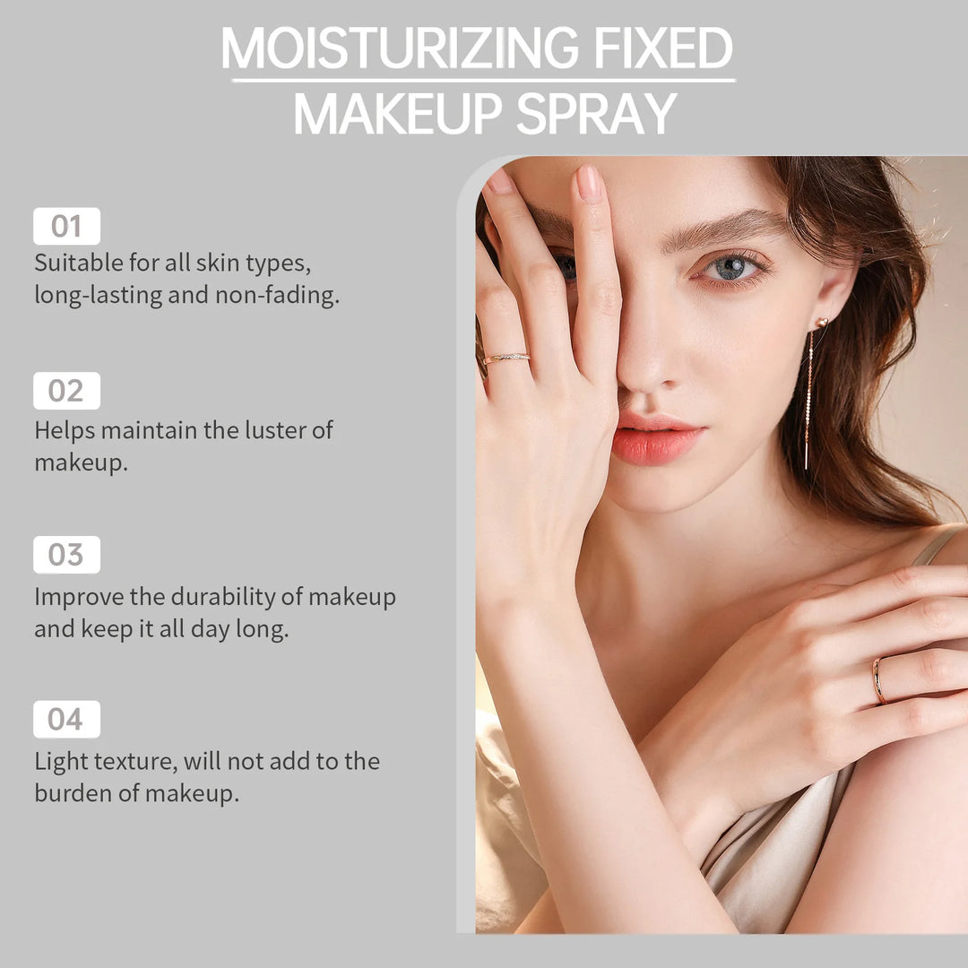 Eelhope Make up Setting Spray Waterproof Oil Control Natural Matte Finish Translucent Hydrating Skin Nourish Fixer Makeup Spray