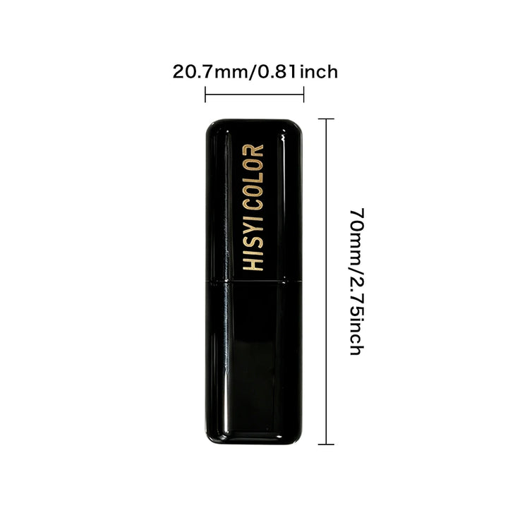 HISYI Crystal Color Changing Petal Lipstick, Jelly Lip Balm, Moisturizing Long Lasting Non-Stick Cup Glossy Lip Makeup for Women