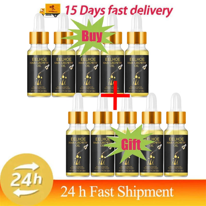 Fast Hair Growth Serum Hair Regrowth Essential Oil Anti Hair loss Repair Damaged Scalp Women Men Anti Baldness Hair Growth Care