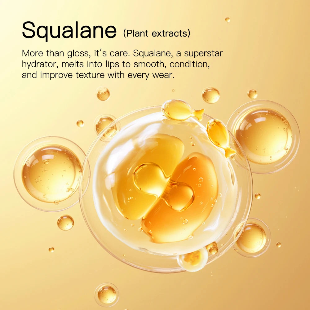 PH Adaptive Color Lip Oil Instant Glass Shine Plumping Finish Iridescent Shine Lip Oil Long-lasting Hydration Smooth Lip Care