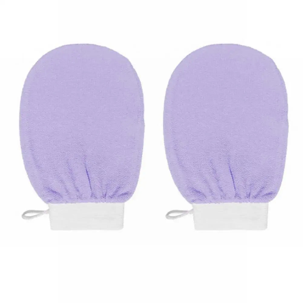 1/2 Pcs Scrub Exfoliating Gloves Back Scrub Dead Skin Facial Massage Gloves Body Cleaning Scrub Mitt Rub Dead Skin Gloves