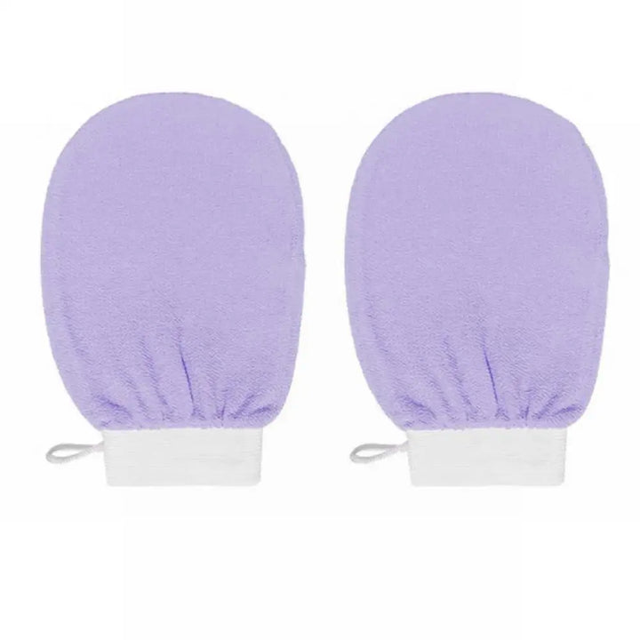 1/2 Pcs Scrub Exfoliating Gloves Back Scrub Dead Skin Facial Massage Gloves Body Cleaning Scrub Mitt Rub Dead Skin Gloves