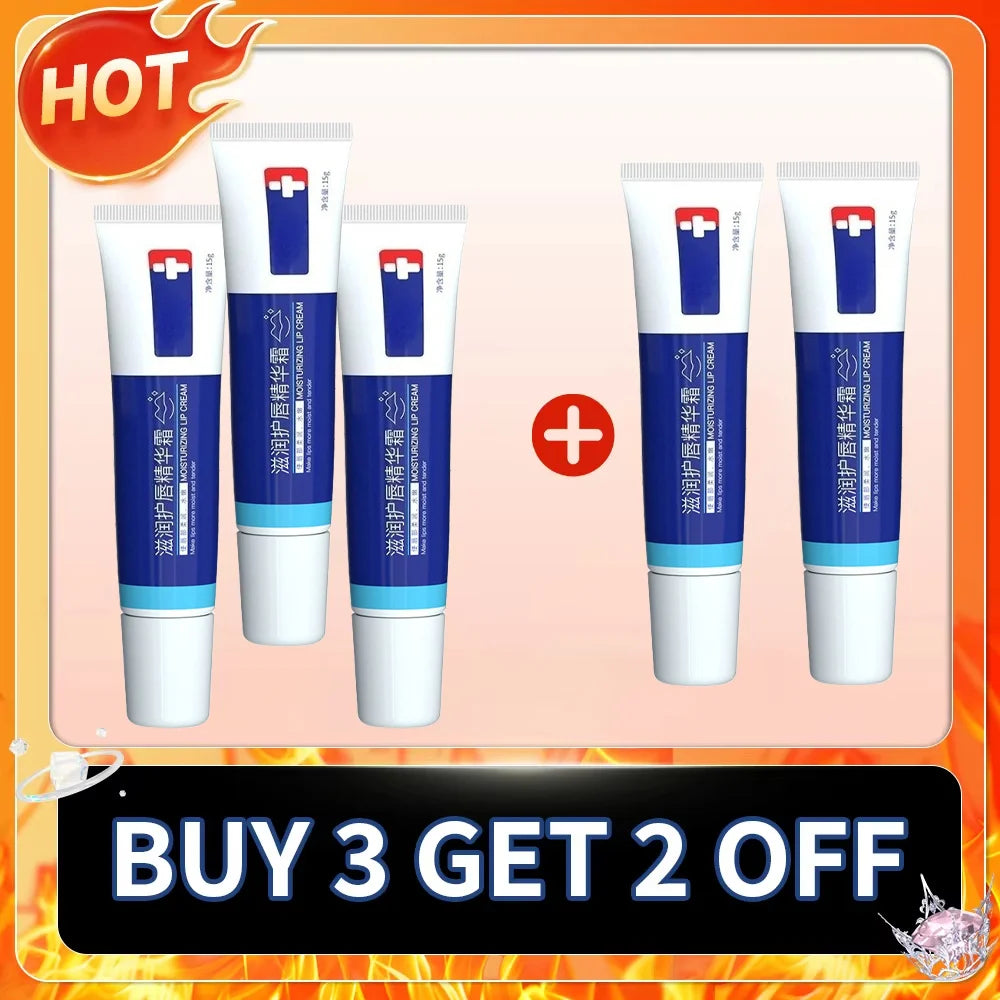 Lip serum cream, lightens lip lines, brightens lip color, moisturizes and moisturizes treatment
