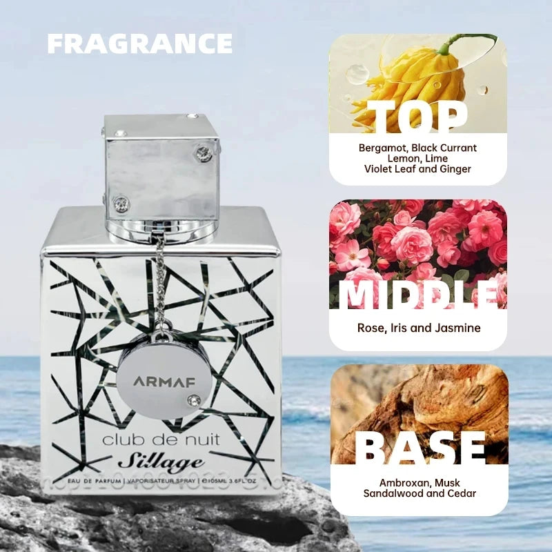 Club De Nuit Intense Woman Perfume Oil by Armaf is a fragrance for women ARMAF Club De Nuit Intense Man EDT & Women EDP (105ml)