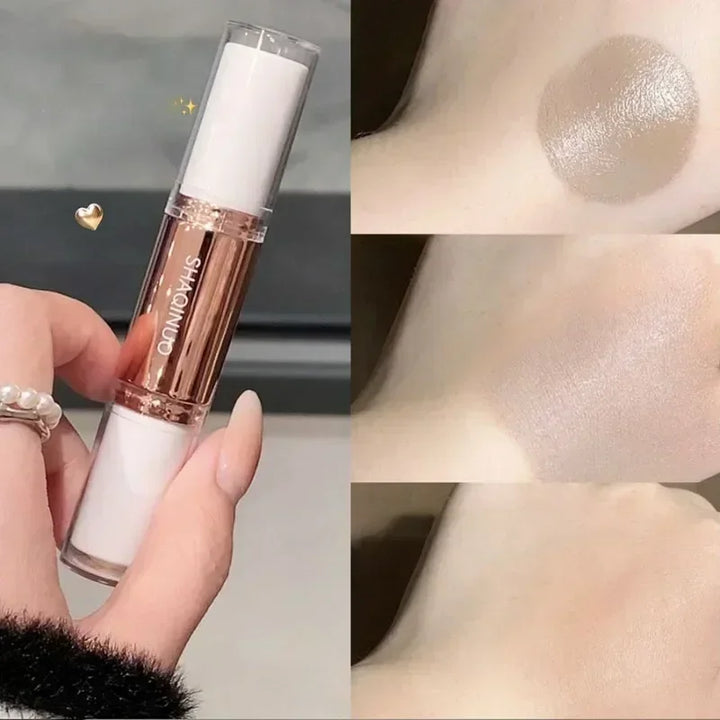 Highlighting&Bronzer Stick Face Brightening Shaping Concealer Pencil 3D Long Lasting Corrector Nose Shadow Contouring Cosmetics