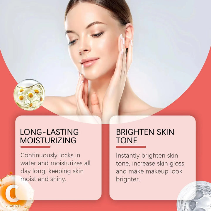 Hydrating Makeup Setting Spray Watery Lightweight Non-Greasy Oil Control Long-Lasting Breathable Vitamin C Makeup Fixing Mist